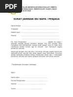 Surat Kebenaran Membawa Telefon Bimbit Utk Rbt