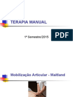 Terapia manual mobilização articular