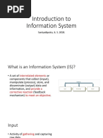 1. Introduction to Information System