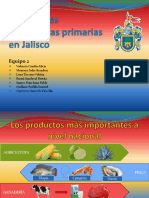 Actividades Económicas Primarias en Jalisco