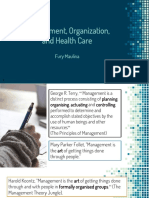Management & Organization Fury Maulina 2018 Kesmas