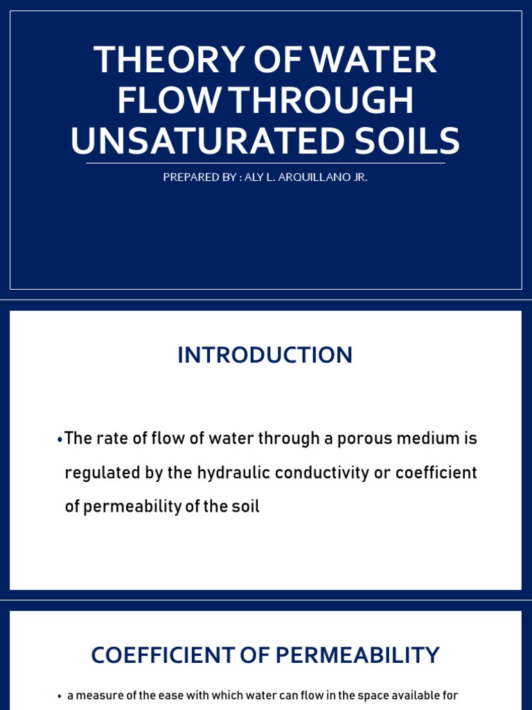 Soil Water Potential and Flow Dynamics | PDF | Soil Mechanics | Osmosis