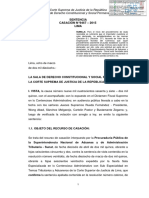 Casación 9467-2015 Lima - Principio de Duda Razonable en La Administración Pública Aduanera - Compilador José María Pacori Cari