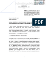 Casación 15113-2015 Puno Obligación de Declaración de Nulidad de La Administración Pública - Principios de Legalidad - Compilador José María Pacori Cari