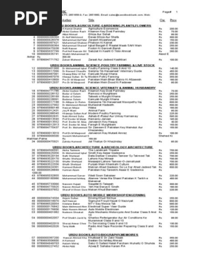 Urdu Books Pdf