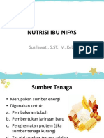 Nutrisi Ibu Nifas