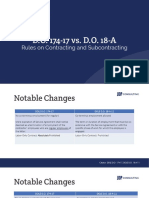 D.O. 174-17 vs. D.O. 18-A: Rules On Contracting and Subcontracting