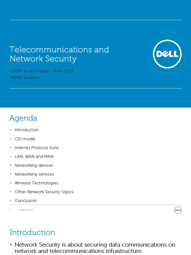 Network Security and OSI Model Overview | PDF | Firewall (Computing ...