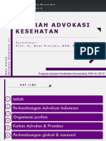 Sesi 1 Sejarah Dan Perkembangan Advokes PDF