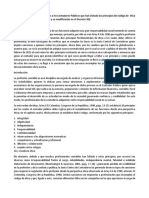 Análisis sanciones Contadores Públicos violaron código ética 2010-2014