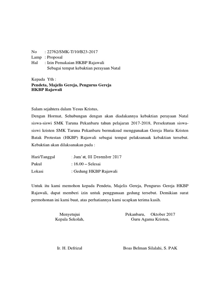 Download 50+ Contoh Surat Izin Pemakaian Gedung Sekolah Gratis