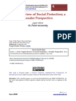 Rapid Review of Social Protection A Gender Perspective
