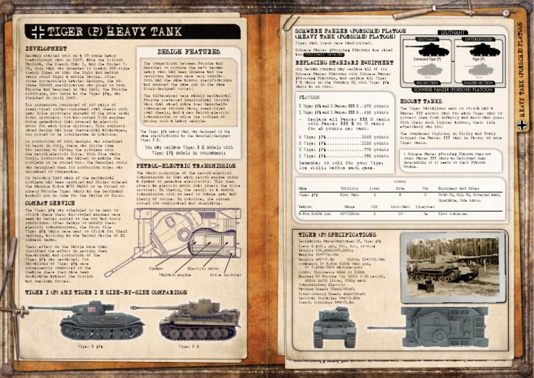 TigerP PDF | PDF | Tiger I | Tanks