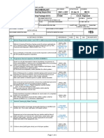 Saudi Aramco Inspection Checklist: Piping / Equipment Internal Cleaning Inspection