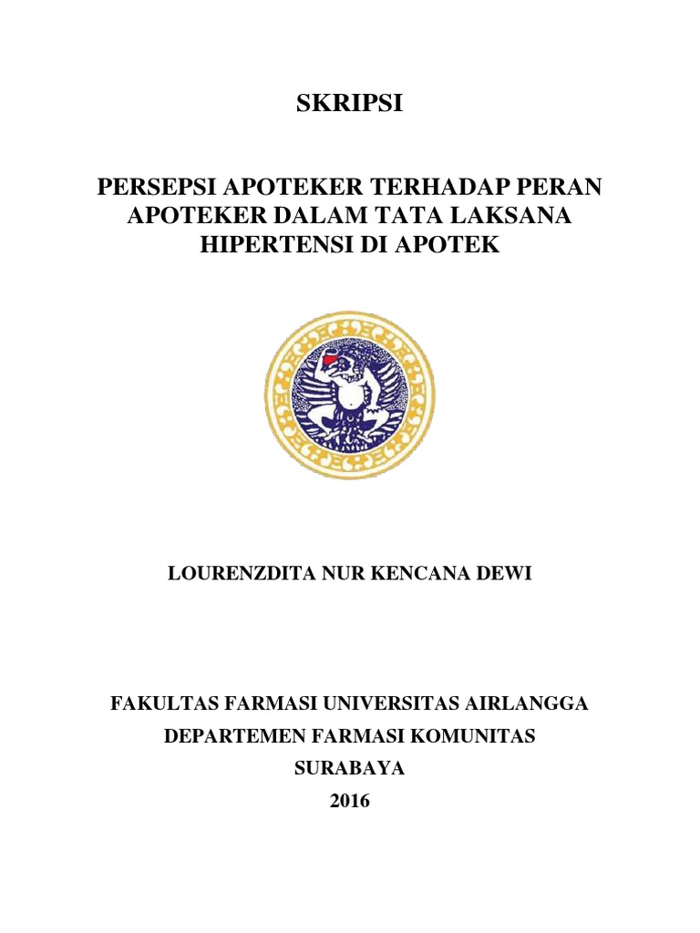 Contoh Skripsi Farmasi Komunitas Pdf Pejuang Skripsi