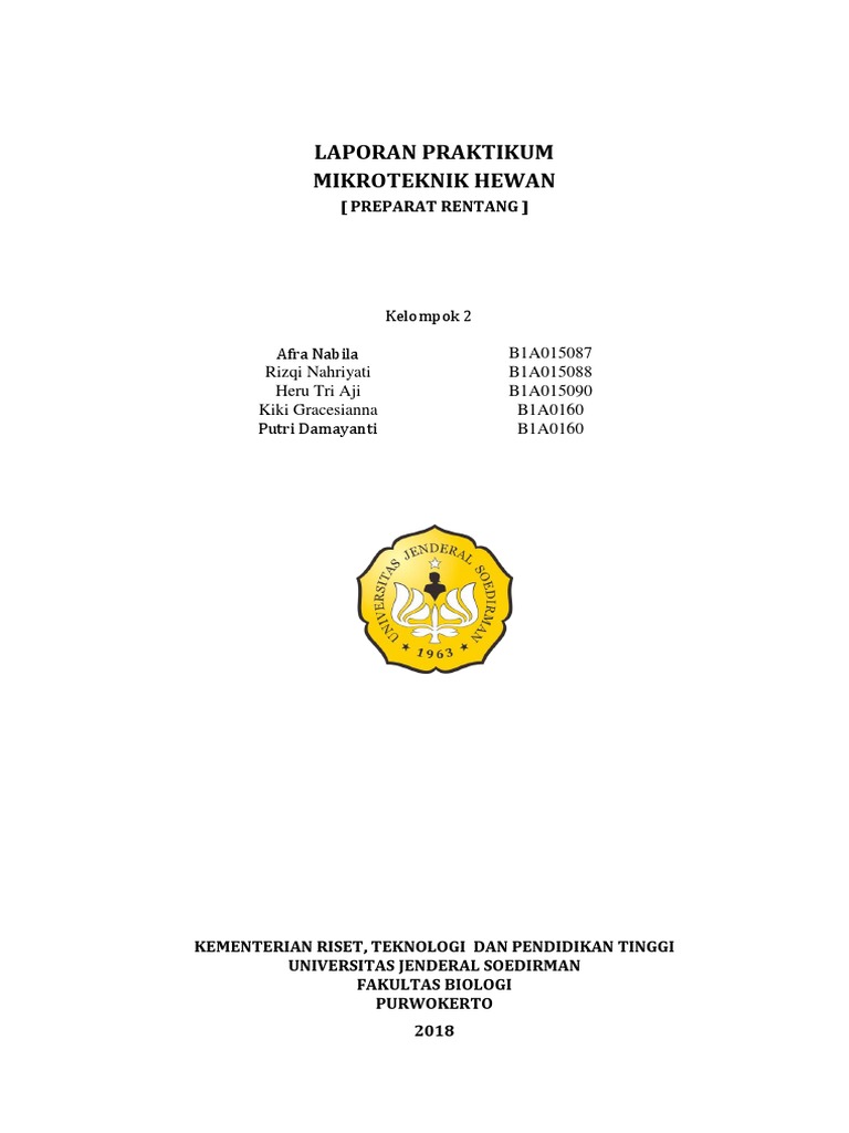 Preparat Rentang Mesenterium Ayam | PDF | Sains & Matematika