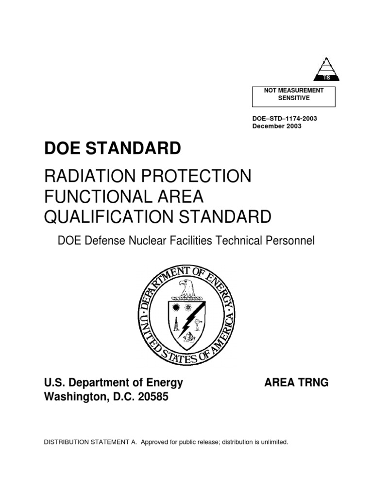 NDT Radiation Protection Qualification Standard | PDF | Radioactive ...