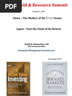 Download China the Mother of All Grey Swans  Japan Past the Point of No Return - October 2010 - By Vitaliy Katsenelson by VitaliyKatsenelson SN39288120 doc pdf