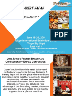 Patisserie & Bakery Japan 2014: June 18-20, 2014 Tokyo International Exhibition Center Tokyo Big Sight East Hall 4