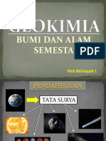 GEOKIMIA - Bumi Dan Alam Semesta