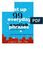 Eat Up Eat Up Everyday Everyday Phrases Phrases: English English