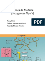 Doença de McArdle: glicogenose tipo V e deficiência da glicogênio fosforilase