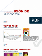 Rendicion Cuentas 2016 - Nueva Eps