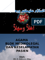 1-Blok Medikolegal - 2017 - 2018 - Topik Umum Agama