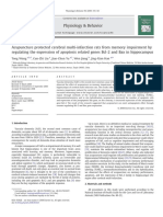 Acupuncture Protected Cerebral Multi-Infarction Rats From Memory Impairment by Regulating the Expression of Apoptosis Related Genes Bcl-2 and Bax in Hippocampus