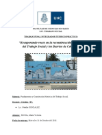 Fundamentos y Constitución Histórica Del TS - Trabajo Integrador Final, Prácticas Universitarias en Barrio Alberdi