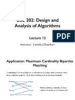 CSE 202: Design and Analysis of Algorithms: Instructor: Kamalika Chaudhuri