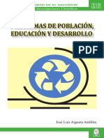 Población, Edu. y Desarrollo en El Salv. - Completo