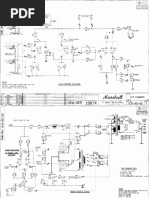 Marshall Plexi 1987x Schemeatic