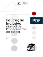 Educação inclusiva: manual de procedimentos