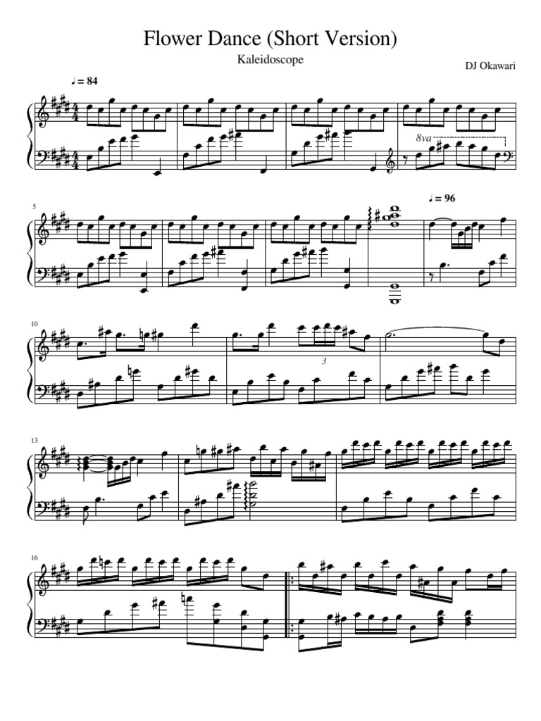 Flower Dance Short Version Leisure