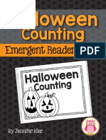 Halloween Counting Emergent Reader Freebie