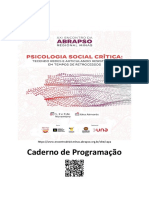 Caderno de Programação - Abrapso Minas 2018