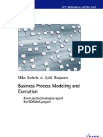 Business Process Modeling and Execution