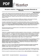 Bruxaria e Aborto, o Sangue Dos Inocentes Oferecido Ao Demônio