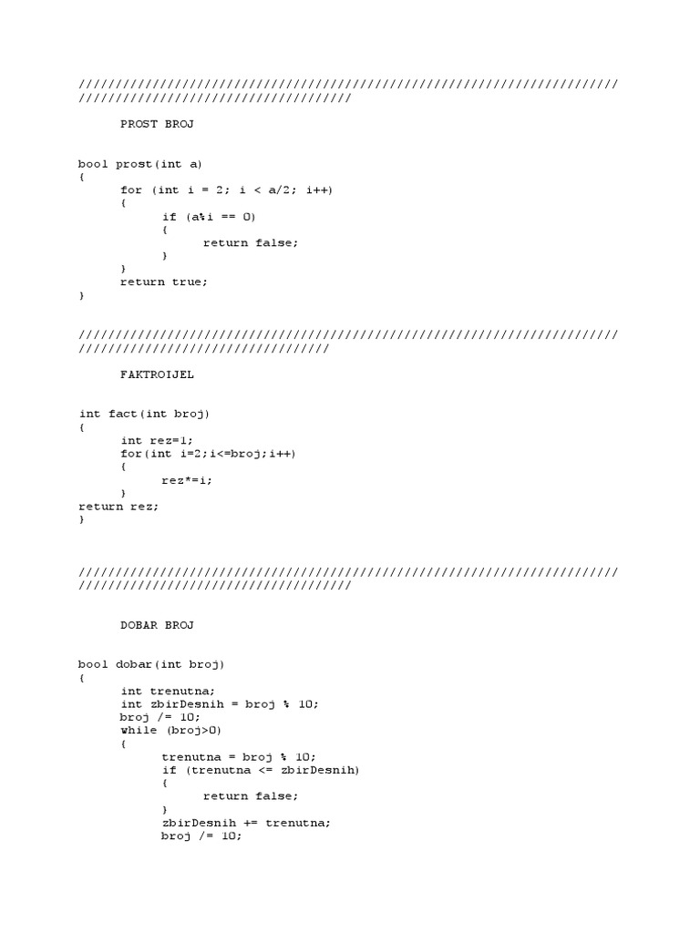 PROGRAMIRANJE | PDF