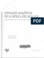 Joel Lester Enfoques Analiticos de La Musica Del Siglo XX PDF
