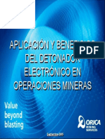 Orica Detonadores Electronicos PDF
