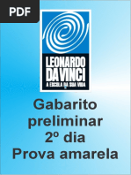 Gabarito preliminar do 2° dia de provas do Enem