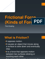 Frictional Force (Kinds of Forces) GRADE 6