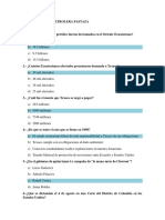 Contaminación Petrolera Pastaza Examen