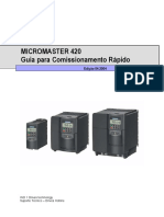 Micromaster01 Comissionamento Rápido MM420 (Port)