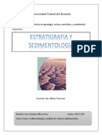 Facies Sedimentologia