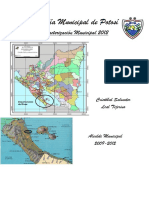 Caracterización Municipal Potosí 2012