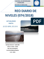 Reporte Hidrologico Senamhi 20 04 2018