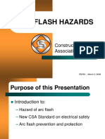 Arc Flash Hazards: Construction Safety Association of Ontario